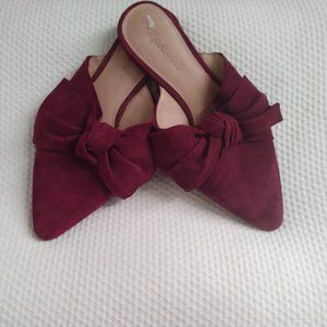 Madewell bow mules